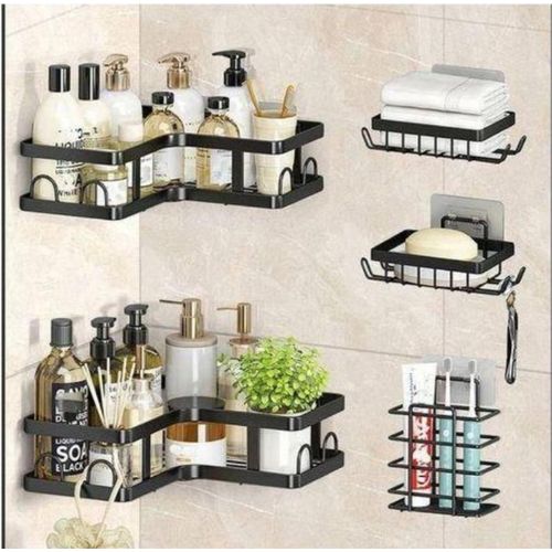 product_image_name-Generic-5 in 1 Multipurpose Corner Shelf Holder Rack -1