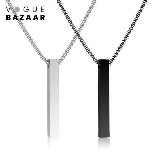 product_image_name-Fashion-High quality dubian pendant necklace 1pcs Black -1