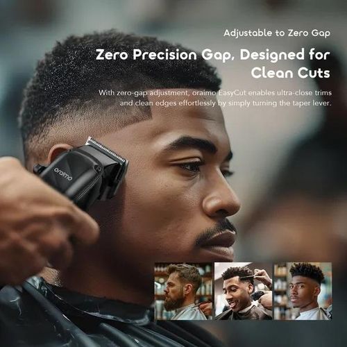 Oraimo Easy Cut Super Powerful Adjustable Smart Clipper Powerful Professional Cordless Hair Clipper - image 2