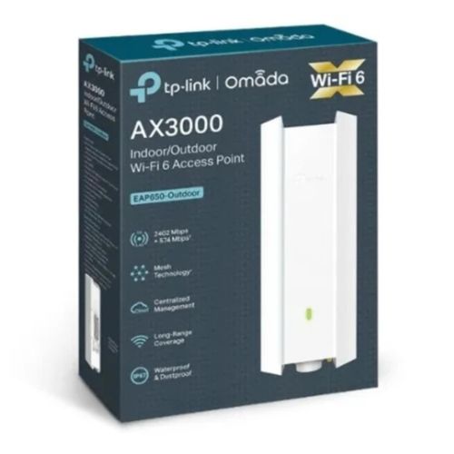 TP-Link Tplink Ax3000 Indoor/outdoor Wifi 6 Access Point Eap650