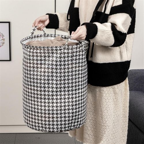 product_image_name-Generic-1Pc Foldable Large Capacity Laundry Basket Storage Bucket Bathroom Storage Basket Laundry Organizer Laundry Hamper-2