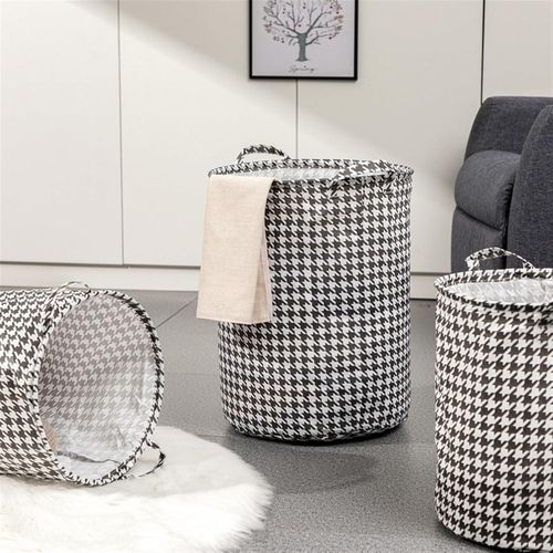 product_image_name-Generic-1Pc Foldable Large Capacity Laundry Basket Storage Bucket Bathroom Storage Basket Laundry Organizer Laundry Hamper-3
