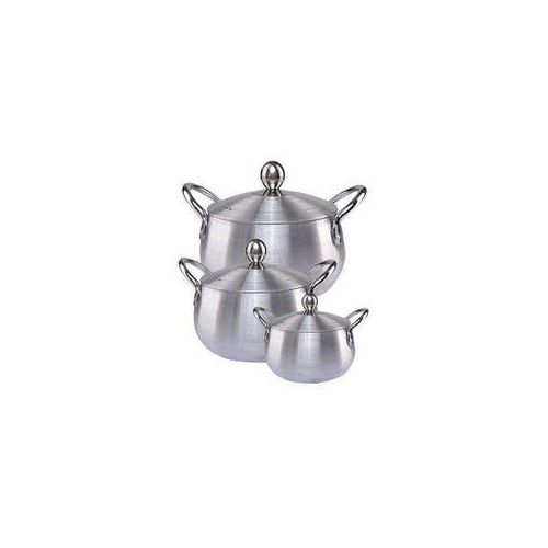 product_image_name-Generic-3pcs Belly Shape Stock Aluminium Cookware Set with Lids-1