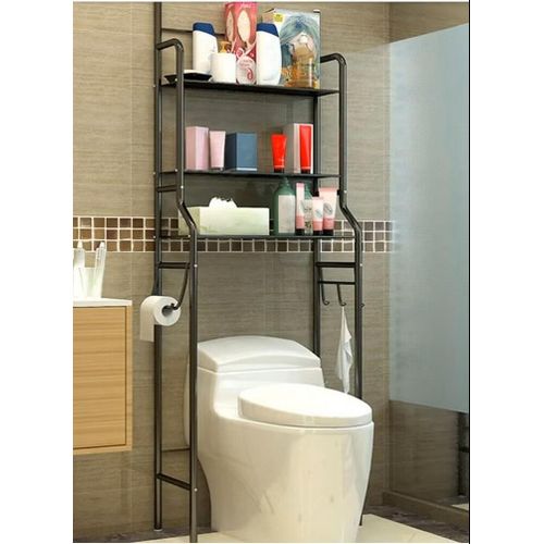 product_image_name-Flushrenic-Bathroom rack,Over The Toilet Storage Rack ,Bathroom Shelf Storage Over Toilet, Bathroom Organizer, Suitable for Bathroom and Toilet-3