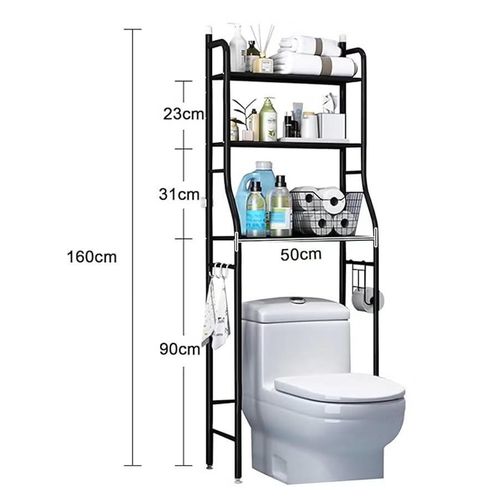 product_image_name-Flushrenic-Bathroom rack,Over The Toilet Storage Rack ,Bathroom Shelf Storage Over Toilet, Bathroom Organizer, Suitable for Bathroom and Toilet-6