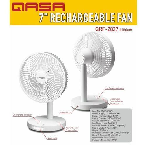 product_image_name-Qasa-7-Inch Rechargeable Table Fan – Compact Cooling Anytime, Anywhere-1
