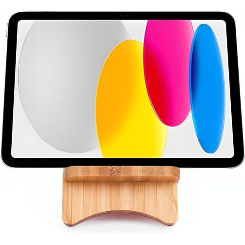 Generic Bamboo Detachable Phone Stand - Wood - image 6