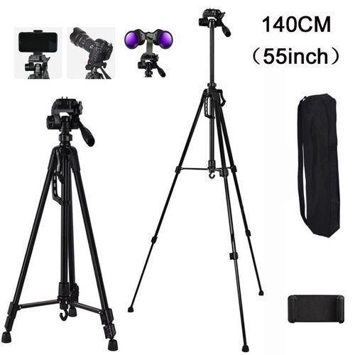 Generic Phone Tripod Stand Kit With Holder Control Lightweight