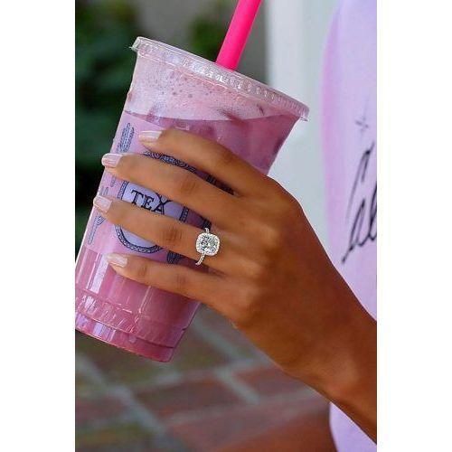 Fashion Adjustable Diamond Proposal Ring (Square) + Free Case - image 4