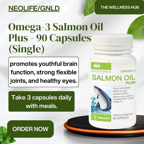 Neo Life Neolife Gnld Omega-3 Salmon Oil Plus - 90 Capsules