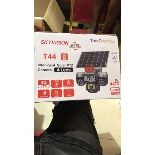 Sky Vision T44 Intelligent Solar PTZ 4lens Camera