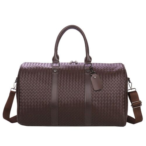 Fashion Large Capacity Anti-Scratch Woven Duffel Travelling Bag