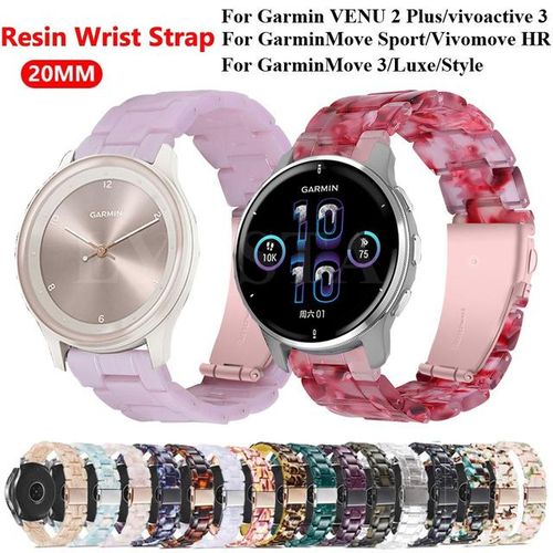 For Garmin Venu Sq/Garminmove 3/Forerunner 245 645 20mm Watch Band Wrist  Strap