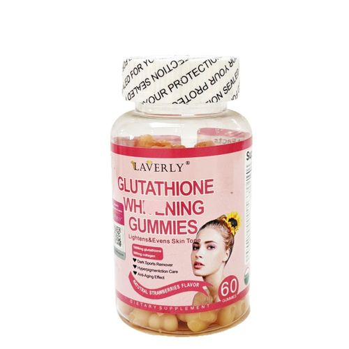 Laverly Glutathione Whitenng Strawberry Flavour Gummies