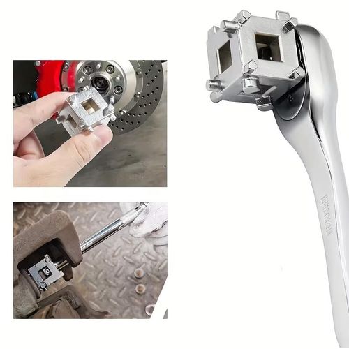 Generic Rear Disc Brake Caliper Piston Rewind/Wind Back Cube Tool 3/8" Drive Tool - image 2