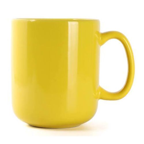 Generic Ceramic Classy Coffee Mug- Yellow
