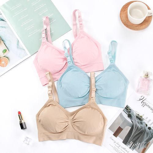 Fashion Wholesale Bra Pregnant Women Underwear Maternity Nursing Bra  Comfortable