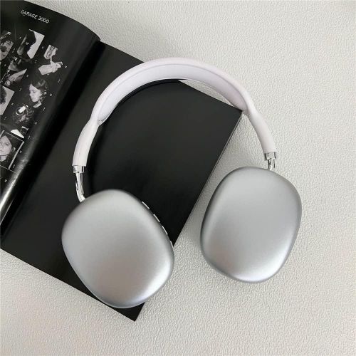 product_image_name-Generic-P9 Bluetooth Noise Cancelling Headphones - Silver/White-2