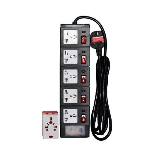 product_image_name-Generic-Extension Socket With Free Adaptor - Black-1