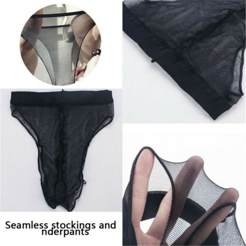 women thong ultra-thin mesh sheer panties