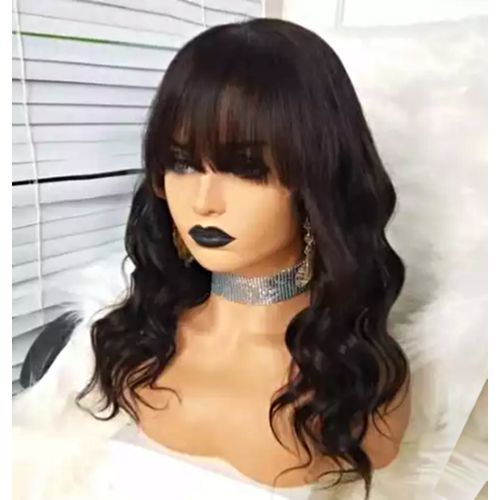 Fashion Trendy Wavy Wig With Fringe - image 2