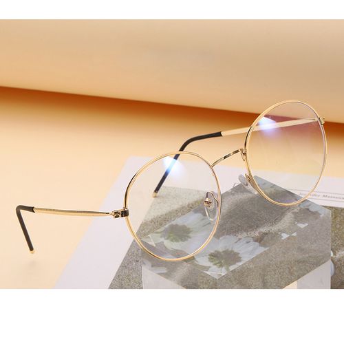 product_image_name-Generic-Fashion Unisex Metal Photochromic Anti-blue Light Glasses-1