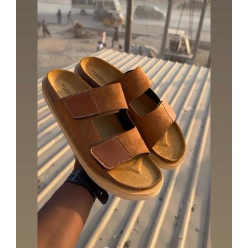Fashion Men’s Double Strap Slippers