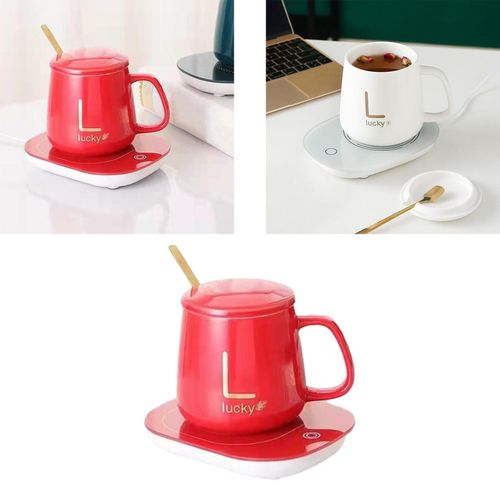 Ceramic Mug Heating Coaster, Ceramics Usb Coaster Warmer Pad