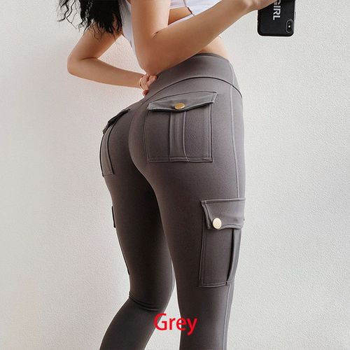 Sexy Women Push Up Fitness Leggings Pocket Sport Yoga Gym Pants