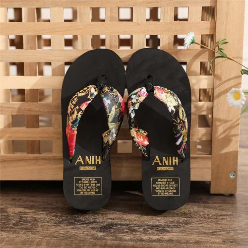 KANGERDUN Women’s Open-Toe Flat Sandals – Casual Flip-Flops — Black - image 4