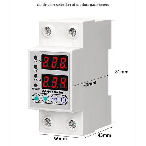 JORDY ELE 63A 2-Pole Automatic Voltage Protector (AVP) - image 3