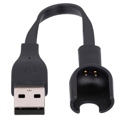 Generic USB Charging Cable for Xiaomi Mi Band 3 - Black - image 2