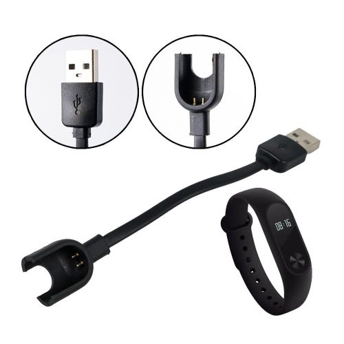 Generic USB Charging Cable for Xiaomi Mi Band 3 - Black - image 6