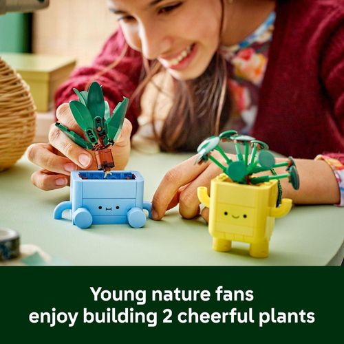 LEGO Botanicals Happy Plants Building Toy - 10349 (217 Pcs) - image 3