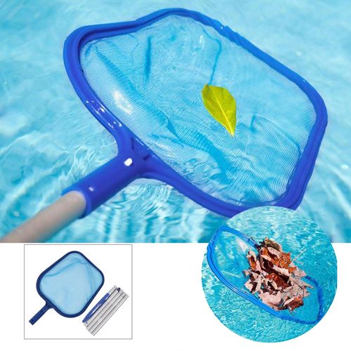 Pool Skimmer Net With Pole, Pool Net Fine Mesh Telescopic Pole