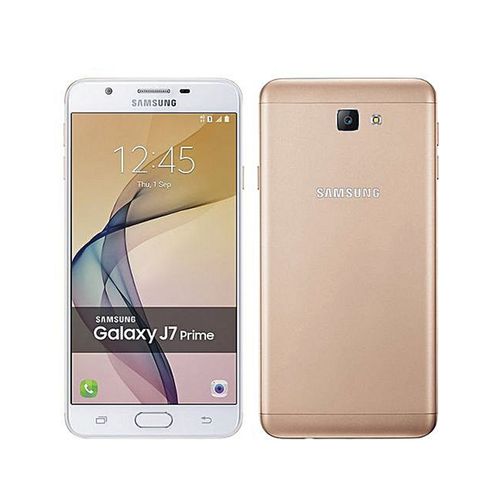 Galaxy J7 Prime 5.5-Inch FHD (3GB, 32GB ROM) Android 6.0 Marshmallow, 13MP + 8MP 4G Smartphone - Gold (MW18) (FS)