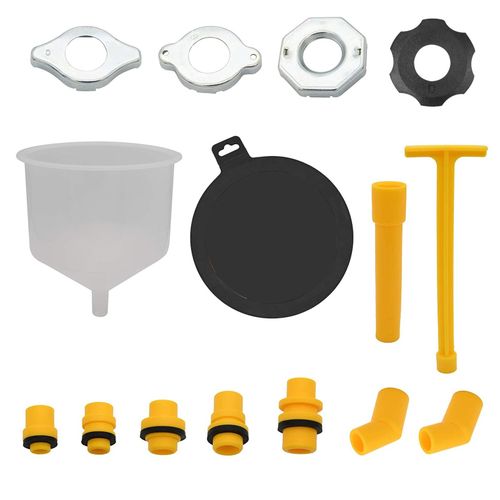 Generic 15 Piece Coolant Funnel Kit,Spill Free Funnel Auto Coolant