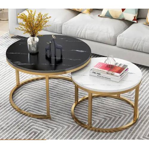 product_image_name-Generic-Living Room Glossy MDF Nordic Rectangle Center Coffee Table-1