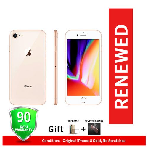iPhone 8 64GB+2GB 4.7 Inch 3D Touch 12MP IOS 11 Chip11 Smartphone - Gold