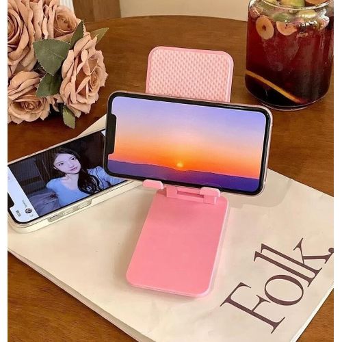 product_image_name-Generic-Foldable Desktop Phone Stand Holder For Smartphones & Tablets-2