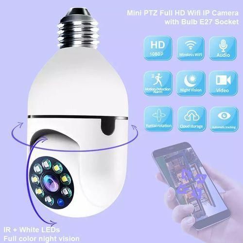 Generic Rotational Wireless Indoor CCTV Security Camera HD Camera