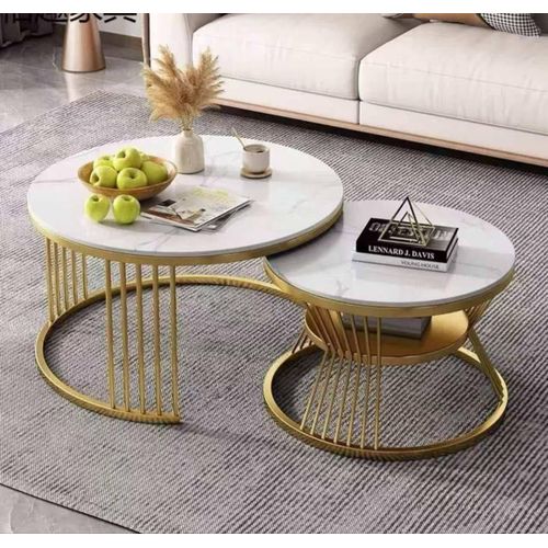 Generic 2in1 Beautiful Modern Marble Center Table