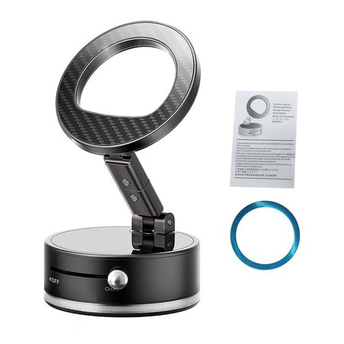 Generic  Cellphone Holder,Magnetic Suction Car Phone Holder, 360° Rotation - image 3