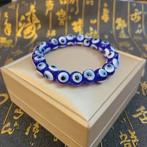 Fashion Blue Eye Detail Bead Bracelet With Hand Of Hamsa Jumia