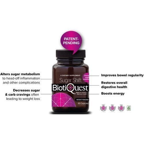 product_image_name-Biotin-Sugar Shift Blood Glucose Probiotics 18 Billion CFU 60Capsules-5
