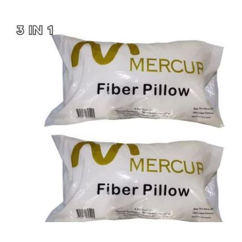 Generic  Fibre Pillow 3 in 1 (bed pillow ) 20×30" - image 2