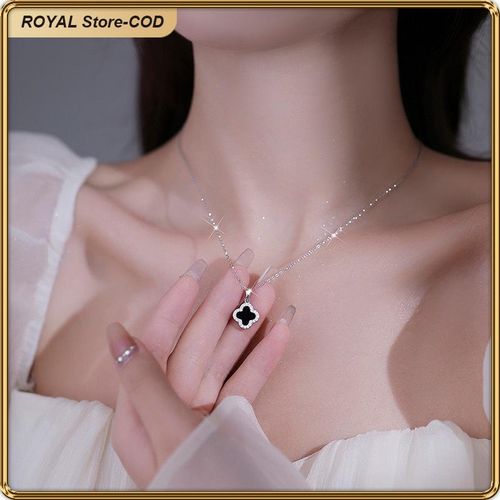 product_image_name-ASHION-Men's Cross Pendant Jeweled Stainless Steel Necklace-5