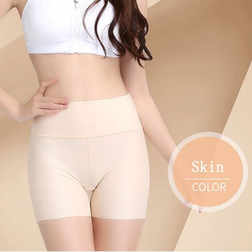 Women Seamless Safety Short Pants Under Skirt Shorts Modal Ice Silk Short  Tights 