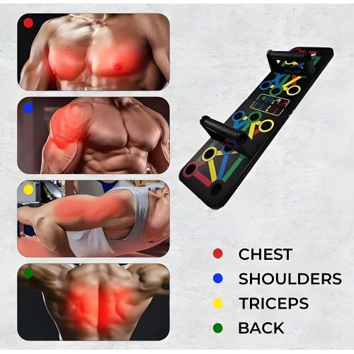 Generic Push Up Rack Board Multi-Function Foldable Bar - image 2