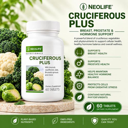 Neo NEOLIFE Cruciferous Plus - Breast, Prostate & Hormone Support - 60 Tablets